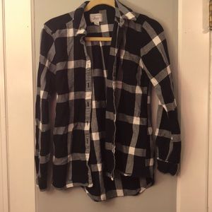 Black and White Flannel
